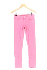 Vorschaubild 1 von Damen Jeans Regular Fit W25/34 Rosa Casual Baumwolle