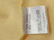 Vorschaubild 4 von Top Damen 42/L Gelb Klassisch Elegant Viskose Polyester