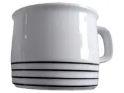 Vorschaubild 1 von Thomas Germany Tasse Porzellan weiß gestreift 300ml spülmaschinenfest