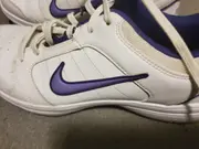 Vorschaubild 3 von Sportschuhe Sneaker Low Damen Gr. 40 Weiß Lila