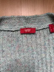 Vorschaubild 4 von Strickjacke Damen Gr. S Mehrfarbig Casual Cardigan Rippstrick