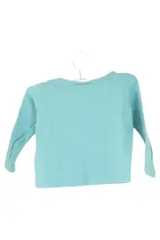 Vorschaubild 2 von Langarmshirt Kinder Gr. 92 Blau Herz Stickerei Baumwolle
