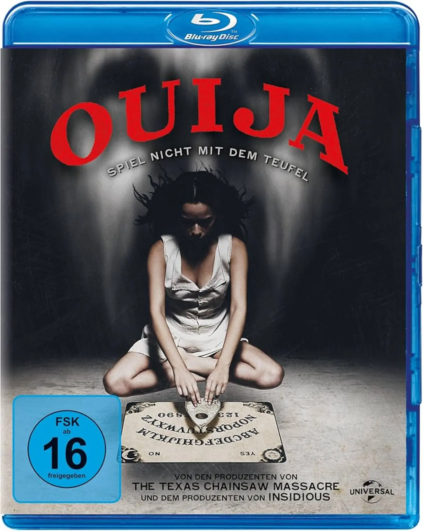 Ouija Blu-ray Horrorfilm Paranormal Okkultismus FSK 16 Deutsch Englisch
