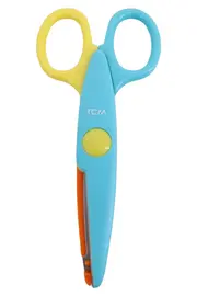 Vorschaubild 2 von TCM Bastelschere Kinderschere Mehrfarbig Zickzack Muster Basteln