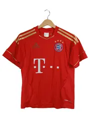 Vorschaubild 1 von FC Bayern München Trikot Kinder S Rot Gold ClimaCool Fußball