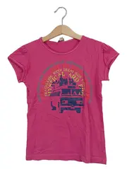 Vorschaubild 1 von Kinder T-Shirt Mädchen Pink Gr. 140 Casual mit Aufdruck