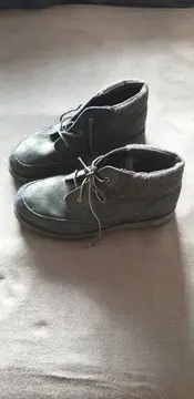Vorschaubild 2 von Australia Stiefelette Kinder Gr. 36 Schwarz Wildleder Chukka Boot