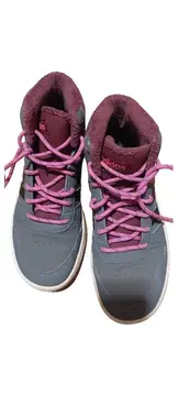 Vorschaubild 3 von Hoops Mid Sneaker High Mädchen Gr. 35 Grau Pink Gefüttert