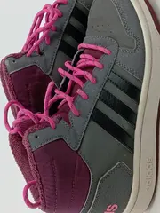 Vorschaubild 4 von Hoops Mid Sneaker High Mädchen Gr. 35 Grau Pink Gefüttert
