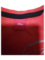 Vorschaubild 2 von Kinder Langarmshirt Auto-Print Orange Gr. 110/104 Baumwolle