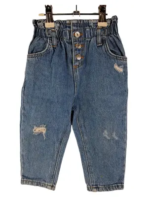 ZARA Destroyed Jeans