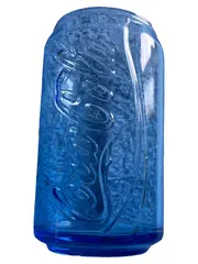 Vorschaubild 1 von Bowleglas Blau Retro Glas 200ml 12cm hoch