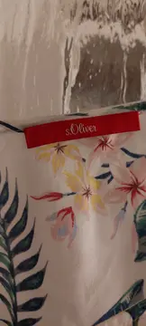 Vorschaubild 3 von Damen Top Gr. 32/XXS Ärmellos Floral Viskose Freizeit Sommer