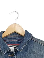 Vorschaubild 4 von Damen Jeansjacke Gr. M Blau Denim Klassisch Baumwolle