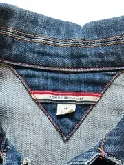 Vorschaubild 7 von Damen Jeansjacke Gr. M Blau Denim Klassisch Baumwolle