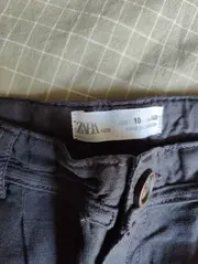 Vorschaubild 6 von Kinder Stoffhose Blau Gr. 152 Casual Baumwolle Uni