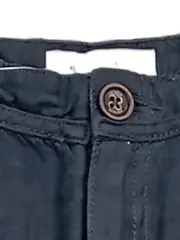 Vorschaubild 4 von Kinder Stoffhose Blau Gr. 152 Casual Baumwolle Uni