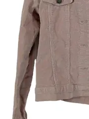 Vorschaubild 4 von Cordjacke Damen Rosa Baumwolle Gr. M Freizeit Jeansjacke Stil