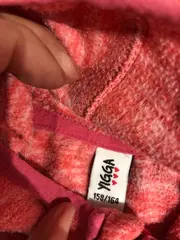 Vorschaubild 2 von Fleecejacke Mädchen Gr. 158/164 Pink Kapuze Outdoor Fleece