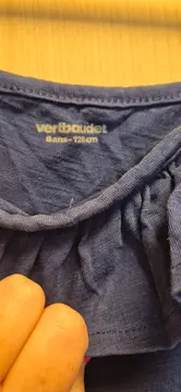 Vorschaubild 4 von Kinder Sommerkleid Mädchen Gr. 128 Blau Casual Rüschen