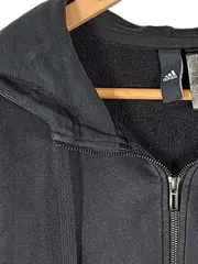 Vorschaubild 4 von Damen Trainingsjacke Kapuze Logo Print Grau S 36
