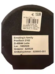 Vorschaubild 4 von Kerzenständer Metall schwarz modern 25cm mit Kerze