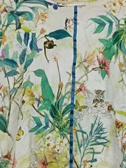 Vorschaubild 3 von Collection Damen Bluse Gr. 40 Tropical Jungle Print 3/4-Arm