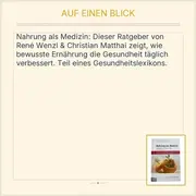 Vorschaubild 2 von Nahrung als Medizin von Wenzl Matthai Gesundheits-Ernährung Hardcover Deutsch