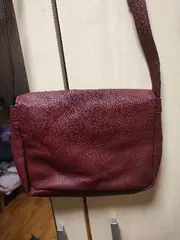 Vorschaubild 5 von Damen Umhängetasche Leder Rot Klein Casual Alltag Reißverschluss