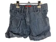 Vorschaubild 1 von Mädchen Jeans Shorts Gr. 98 Blau Baumwolle Casual Freizeit