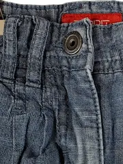 Vorschaubild 4 von Mädchen Jeans Shorts Gr. 98 Blau Baumwolle Casual Freizeit