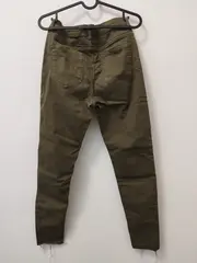 Vorschaubild 2 von Damen Jeans Skinny Fit Gr. 38 Oliv Casual Hose