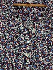 Vorschaubild 3 von Damen Bluse Gr. 40 Mehrfarbig Floral Casual Langarm