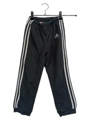Vorschaubild 1 von Jogginghose Kinder Gr. 104 Schwarz 3-Streifen Trainingshose