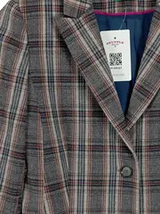 Vorschaubild 4 von Damen karierter Blazer Gr. 38/M