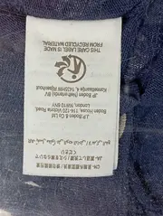 Vorschaubild 5 von Damen Freizeitkleid Gr. 34/XS Blau gepunktet Baumwolle Vintage