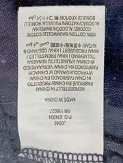 Vorschaubild 4 von Damen Freizeitkleid Gr. 34/XS Blau gepunktet Baumwolle Vintage