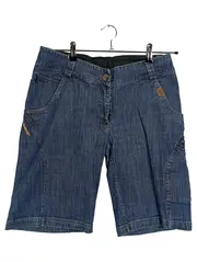 Vorschaubild 1 von Damen Jeans Shorts Gr. 44 Blau Outdoor Denim