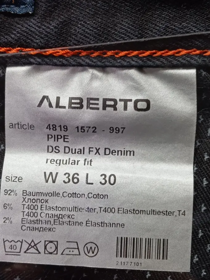 ALBERTO Jeans Straight Leg Bild 4