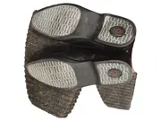 Vorschaubild 3 von Herren Schnürschuhe Business Derby Leder Schwarz Gr. 43 Comfort Wide