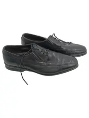 Vorschaubild 1 von Herren Schnürschuhe Business Derby Leder Schwarz Gr. 43 Comfort Wide