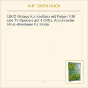 Vorschaubild 2 von Ninjago Komplettbox DVD alle Folgen TV-Special Disc 1-4 Deutsch