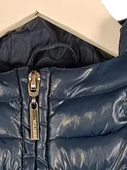 Vorschaubild 4 von Kinder Winterjacke Daunenjacke Kapuze Blau Gr. 140