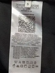 Vorschaubild 4 von Damen Freizeitkleid Gr. 36/S Schwarz Casual Polyester