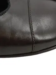 Vorschaubild 4 von Mädchen Mary Jane Schuhe Leder Dunkelbraun Gr. 32 Ballerinas