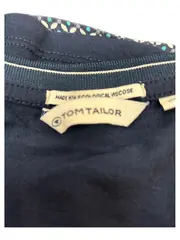 Vorschaubild 4 von Damen Pullover 3/4 Arm Blau Geometrisch Gr. XL