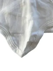 Vorschaubild 3 von Baby Body Langarm Gr. 86 Weiß Mädchen Baumwolle Rüsche