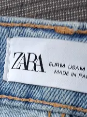 Vorschaubild 7 von Jeansrock Damen Gr. M Blau Destroyed Look Minirock Denim