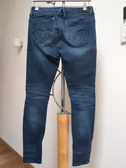 Vorschaubild 2 von G-Star Damen Jeans Skinny Fit Stretch Baumwolle Blau Gr W29/38