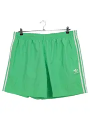 Vorschaubild 1 von Originals Herren Sport Shorts Gr. XXL Grün 3 Streifen Trefoil
